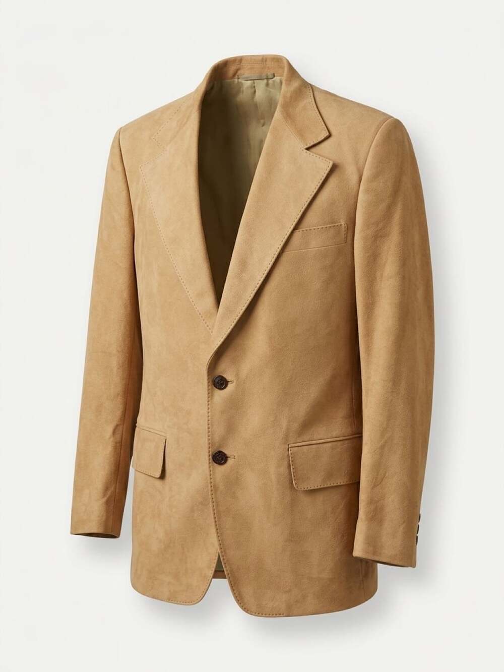 Michaels/Stern Vintage Tan Suede Western Style Sport Coat